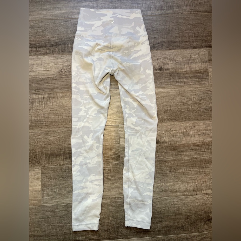 Lululemon white camo leggings